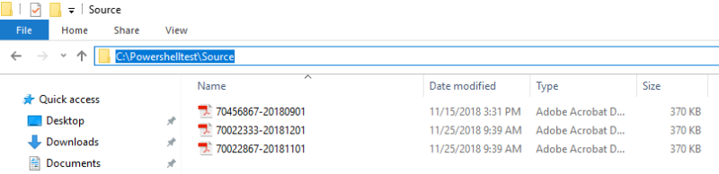 Move files to another directory Based on Filename with Powershell ...