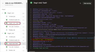 How to pass values between Tasks in a Pipeline using task.setvariable ...